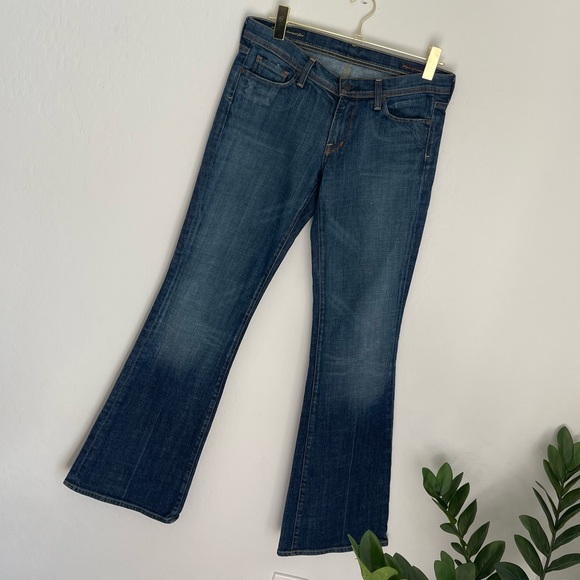 Citizens Of Humanity Low Waist Flair Jeans Sz 29 - Picture 1 of 8